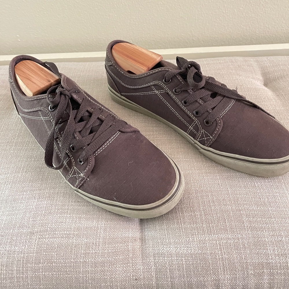 Tony Hawk Men's Paddock Brown Canvas  Skateboarding Casual Sneakers